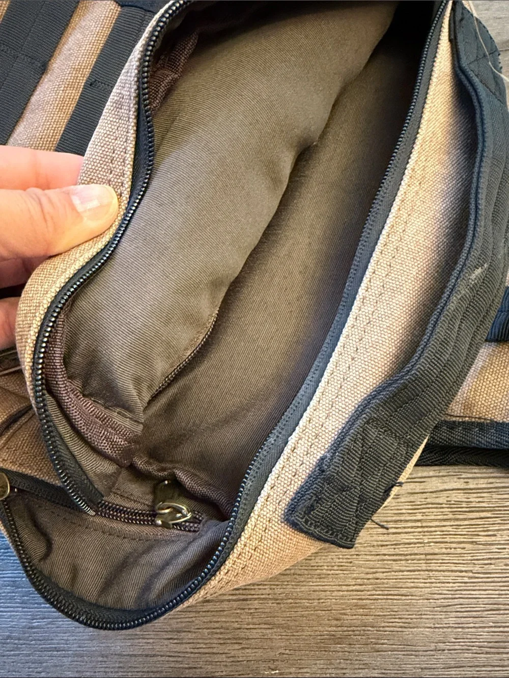 Sling bag chest shoulder laptop backpack